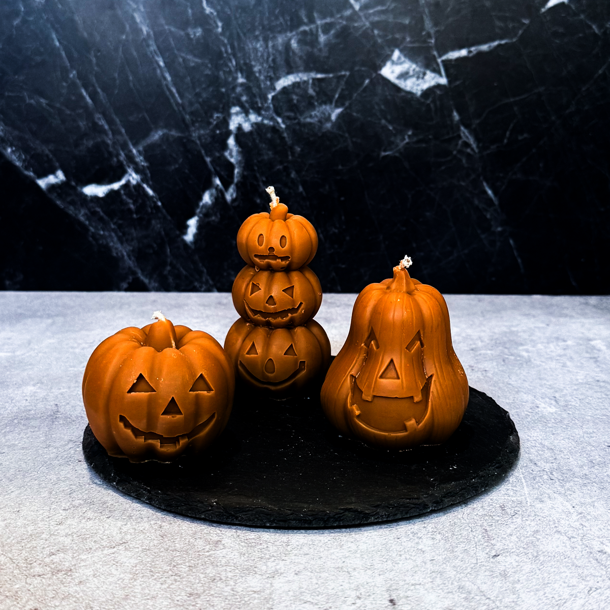 Faced Pumpkins